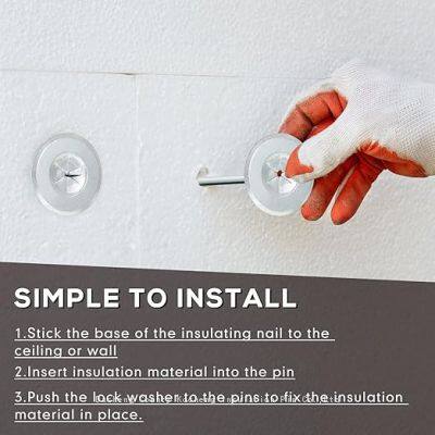 Black Surface Galvanized Self-locking Washer 30mm Diameter photo-3