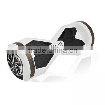 2015 Latest Christmas Gift 8inch Two Wheel Self Balance Scooter With Blue Tooth and Remoter Led Light