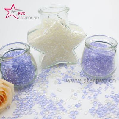 Transparent PVC Compound Granules for Book Binding Spiral Coils photo-3