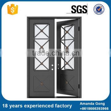 High Quality And Good Price Affordable Wholesale Wrought Iron Single Entry Doors