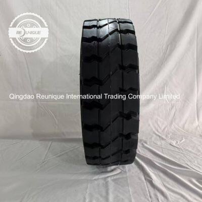 Solid Tyre 250-15/7.0 With 7.00-15 Wheel Rim Assembly Industrial Tyre