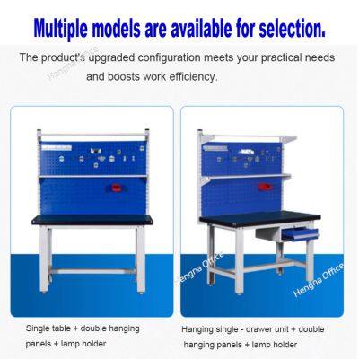 Hengna Supplier Home Garage Blue Heavy Workbench - Professional Steel Workbench for DIY Projects
