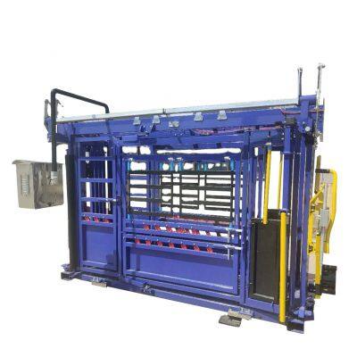 2025 New Tube Cattle Crush Cattle Squeeze Chute Corral Fence Pan photo-5