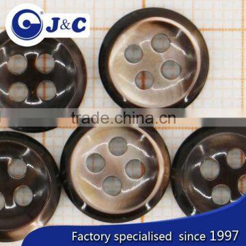 2015 Nature 4 Holes Black Trocas Shell Button photo-2