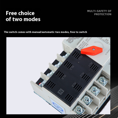 Automatic Transfer Switch 1-125A Changeover Switch for Ganerator photo-2