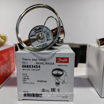 Внутренне уравновешенный терморегулирующий клапан Danfoss TD1 068X3454