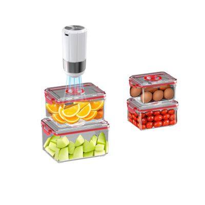 Premium luftdichter Vakuum-Lebensmittel-aufbewahrungsbehälter Box mit lückenlosem Design zur Frischhaltung