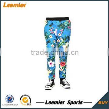 Boy's custom size full cover printing sweatpant