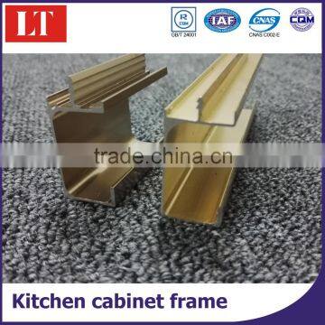 Aluminum furniture cupboard frame extruded profile
