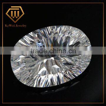 Excellen Synthetic Gemstone Diamond cz White Cubic Zirconia