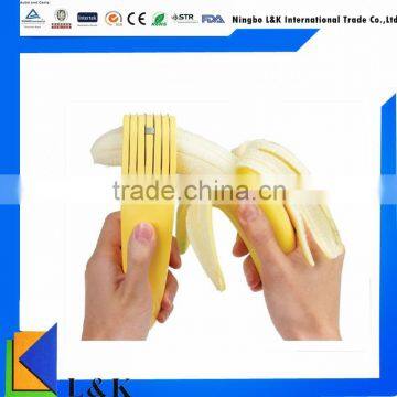 Plastic banana chips cutter,banana slicer