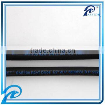 3/8" SAE 100r2/2sn Hydraulic Rubber Hose for Construction