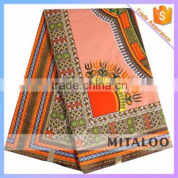 Mitaloo New Design 100% Cotton Real Wax Printed Fabric For Garment MH3035