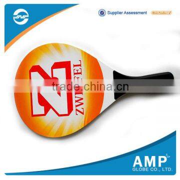 Fancy design wood paddle racket