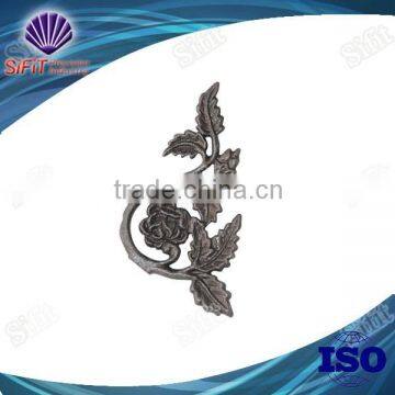 Hot Sale Customized Wrought Iron Flowers And Leaves