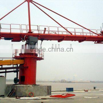 Screw continuous type ship unloader