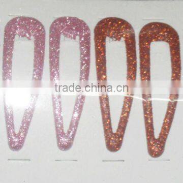 Fashion Snap Clip With Gold Dust