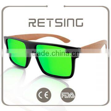 Handmade Wooden Custom Logo Bamboo Sunglasses With Polarized Lenses Wholesale Sunglasses Quality Choice photo-3