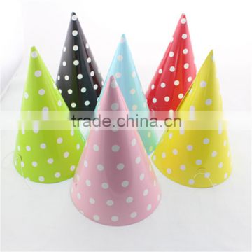 Hot Selling Party Supply Paper Party Hat Patterns