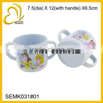 kids melamine mug double handle melamine kids cup                        
                                                Quality Choice