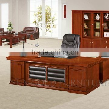 Wooden MDF Antique Office Desk with Painting (SZ-OD518)