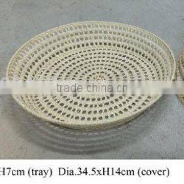 rattan tray