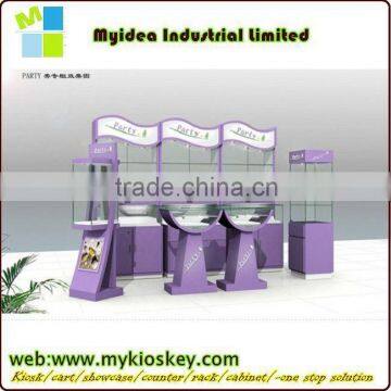 Acrylic Display Case Countertop 12 x 7 x 17 Key Lock Jewelry Display Showcase photo-3