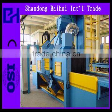 Beam steel shot blasting equipment