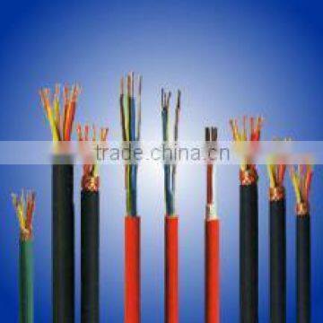 Control power cable with PVC/XLPE insulated dc PVC sheath wire