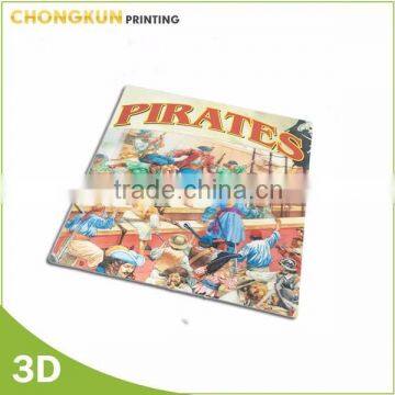 fashion design 3d lenticular kids cartoon picture for gift