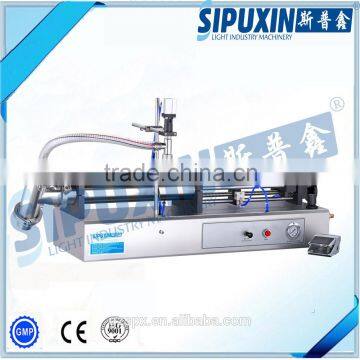 One nozzel paste/liquid filling machine for cosmetics shampoo honey