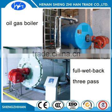 Overseas Popular Heating gas Oil Boiler 3 ton Steam Boiler