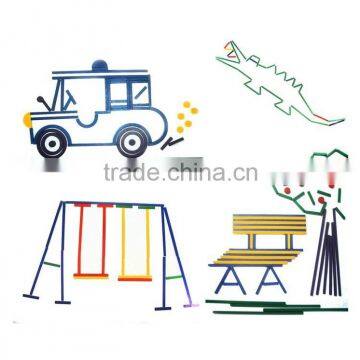 High Quality Gabe Sticks Toys OEM Colorful Sticks Toys Many Different Size Wooden Sticks Toys photo-4