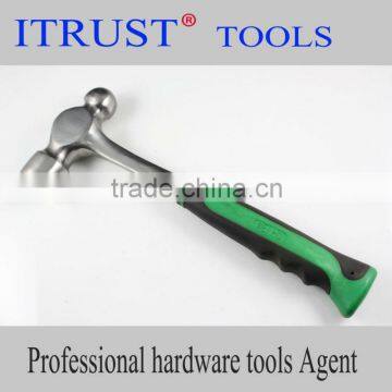 Green Steel Handle Ball Pein Hammer HM2009