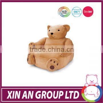 Custom teddy time soft toys plush teddy chair