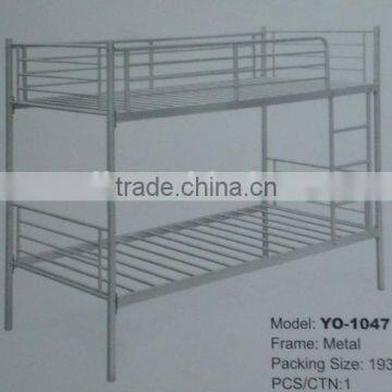 Metal home bunk bed