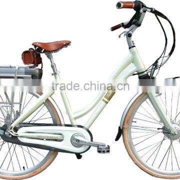 Front hub motor 700C city e-bike