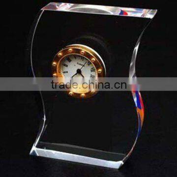 Fashion crystal clock for decoration