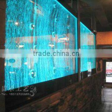 Customized Shape Modern Acrylic Bubble Water Wall Supplier's Choice photo-2