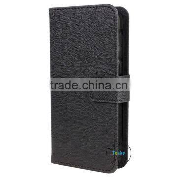 Faux Leather Cell Phone Case Cover For HuaWei Honor 6 Flip Case With Magnetic Closure