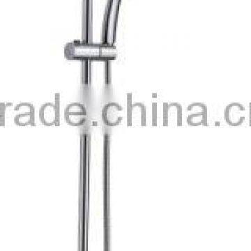 Single lever rain shower faucet