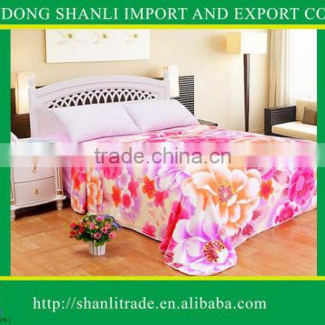 2015 New and Hot Selling 2ply Raschel Blankets