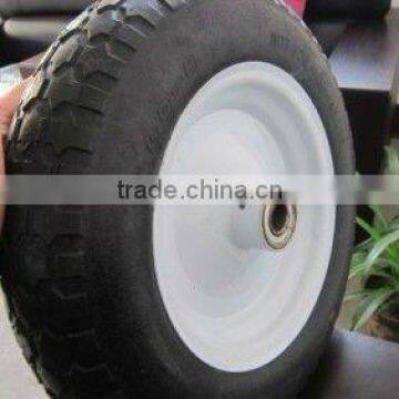 flate free rubber foam wheel for european market 4.00-8