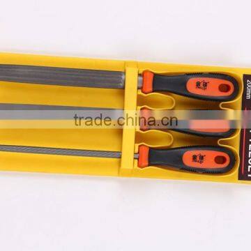 3pcs 8" Steel Shaping Adjustive locksmith File multi-purpose grinding Hand Tool