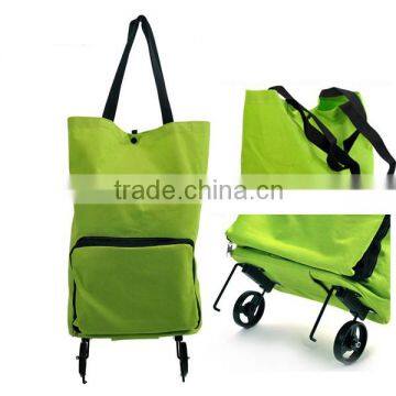 Stylish Cotton Canvas Bag With Wheels