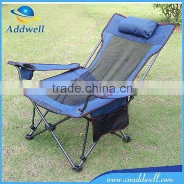 Outdoor camping portable folding fishing bed chair
