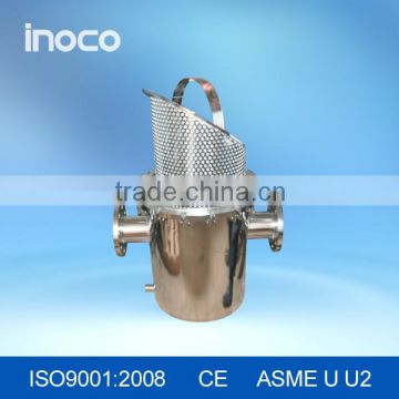 INOCO inline strainer for liquid filtration