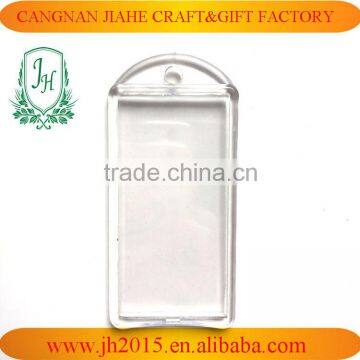 Customized OEM Promotional Plastic Acrylic Blank Keychain/picture Photo PS Key Chain/keyring photo-4