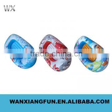 PVC custom inflatable baby pool float boats