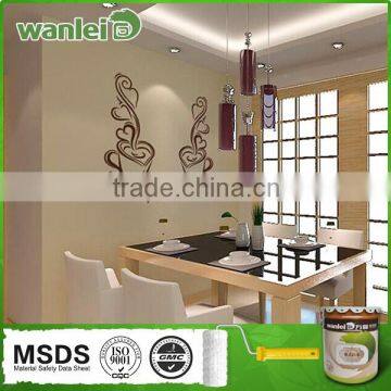 Fire retardant, self-cleaning restaurant design paint